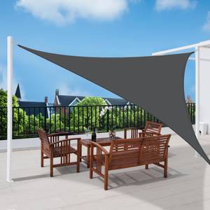 SolVision Sonnensegel PES Dreieck PS9 Grau - 360 x 360 x 360 cm