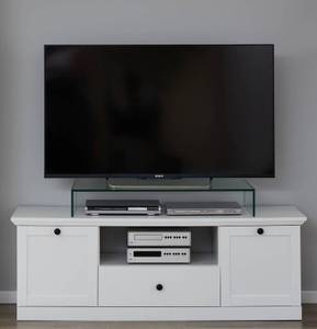 Meuble TV BRANDONSBAXTER Blanc - Bois manufacturé - 139 x 49 x 41 cm