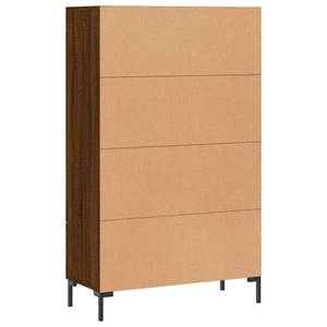 Highboard DE2729 Eiche Schwarzbraun Dekor