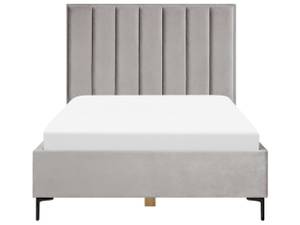 Set de chambre SEZANNE Noir - Gris - Gris lumineux - Largeur : 150 cm