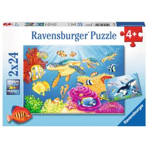 Puzzle Kunterbunte Unterwasserwelt Papier - 8 x 2 x 11 cm