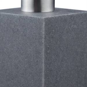 Porte-savon liquide pompe en inox carré Gris - Argenté