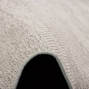 Sisal-Optik Teppich Pure Meliert Rund Hellgrau - 100 x 100 cm