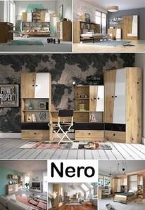 Kleiderschrank NERO 3 Braun