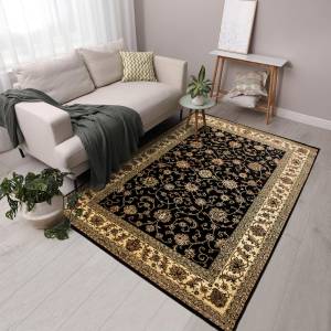 Tapis orient style BISKO 1 80x150 noir Noir - 80 x 150 cm