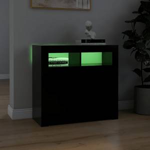 Sideboard 3009229 Schwarz - 80 x 35 cm