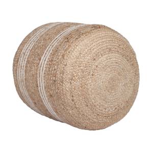 Pouf Roanne Beige Beige - Fibres naturelles - 45 x 45 x 45 cm