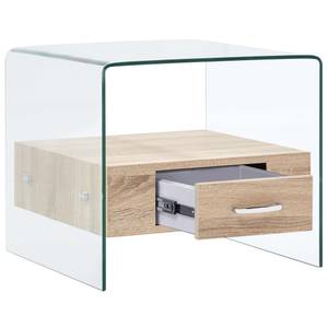 Couchtisch D656 Glas - 50 x 45 x 50 cm