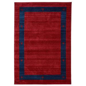 Tapis salon CHOBAY 5 Rouge - 200 x 300 cm