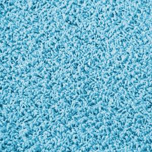 Shaggy Hochflor Teppich Hellblau - 100 x 150 cm