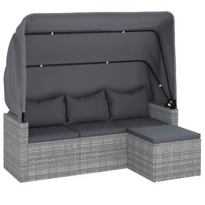 Gartensofa 3029485 (3er Set) Grau