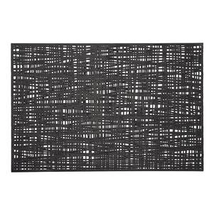 Platzset "Scribble", Kunststoff Schwarz - Kunststoff - 30 x 1 x 45 cm