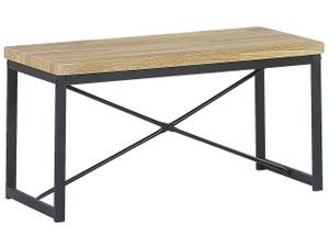 Esstischset FLIXTON 4-tlg Schwarz - Braun - Holzwerkstoff - 110 x 86 x 70 cm