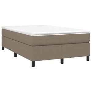 Cadre de lit 3016024-5 Noir - Taupe - Largeur : 120 cm