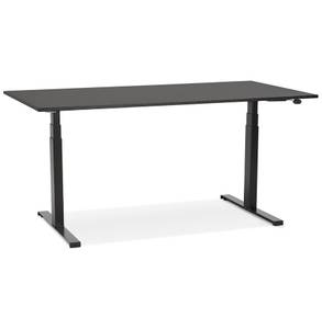 Bureau TRONIK 140 x 70 cm - Noir