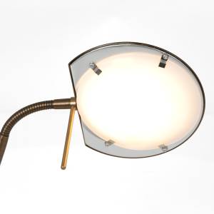 Klassisch / Rustikale Tischlampe Eloi Fer / Verre de sécurité - 1 ampoule