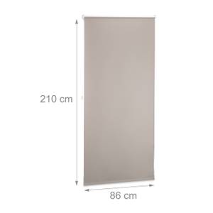 Thermorollo braun 90 x 210 cm