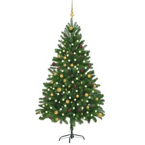 Weihnachtsbaum 3009443 Bronze - Gold - Grün - 105 x 210 x 105 cm