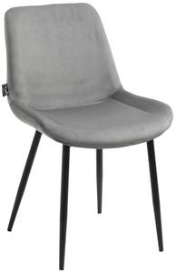 chaise salle à manger Victoria Lot de 4 Gris