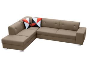 Ecksofa DIDO Beige - Ecke davorstehend links