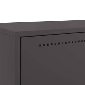 Highboard DE8520 Schwarz - Metall - 39 x 112 x 68 cm