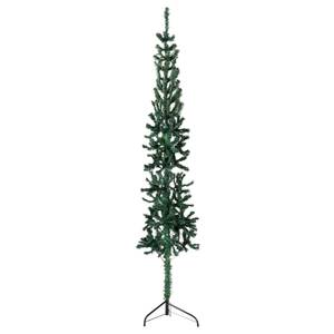 Demi-sapin de Noël artificiel 3013738 Vert - 55 x 210 x 55 cm