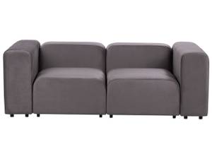 2-Sitzer Sofa FALSTERBO Dunkelgrau - Grau - Textil