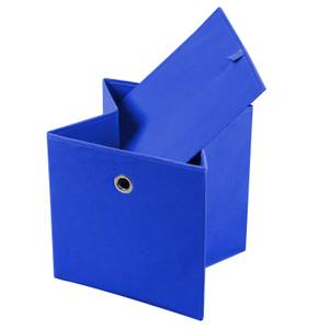 Boîtes de rangement ELA (Lot de 2) Bleu