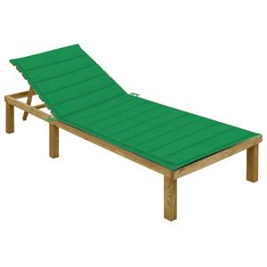 Chaise longue Vert