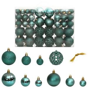 Boules de Noël (lot de 100) 295555 Vert