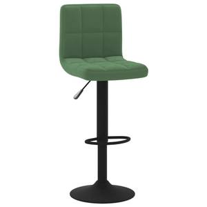 Tabouret de bar 3007103 (lot de 2) Vert - Métal - Textile - 47 x 111 x 40 cm