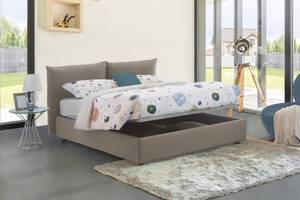 Doppelbett Tiziana Taupe