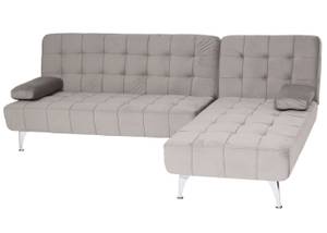 Schlafsofa K22 Grau - Textil