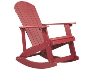 Schaukelstuhl ADIRONDACK Rot