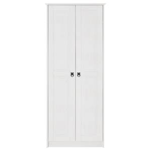 Armoire RESIDENCIA Blanc - Bois massif - 73 x 175 x 50 cm