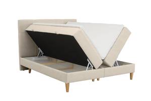 Boxspringbett Cody Beige - Breite: 200 cm