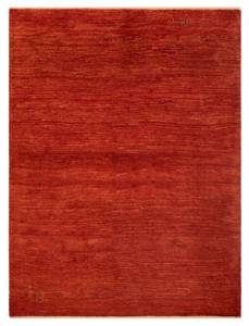 Tapis Gabbeh XV Rouge - Textile - 129 x 2 x 171 cm