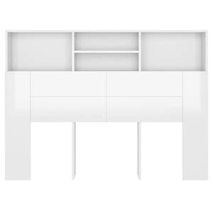 Armoire de tête de lit 3013699 Blanc brillant