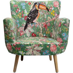 Fauteuil jungle toucan Textile - 79 x 78 x 75 cm