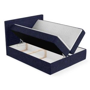 Boxspringbett Tribeca Blau - Breite: 200 cm