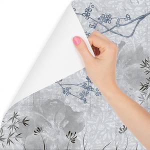 Papier Peint Fleurs Béton Style Vintage 460 x 300 x 300 cm