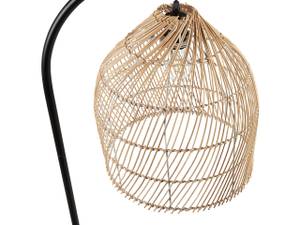 Grande lampe BERNICA Beige - Noir - Bleu - Rotin - 36 x 165 x 36 cm