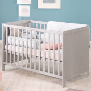 Babyzimmer Set Hamburg 2-teilig Grau - Holzwerkstoff