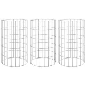 Lit surélevé à gabion 3013582 (lot de 3) Hauteur : 50 cm