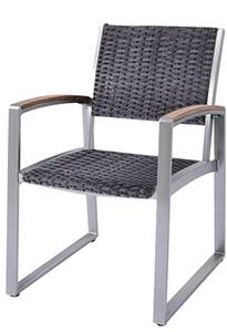 Stuhl AVA I Grau - Kunststoff - 66 x 84 x 56 cm