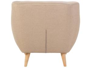 Fauteuil MOTALA Beige - Chêne clair