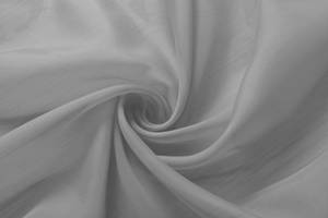2er Set Ösengardinen Voile Bleiband Grau - Textil - 140 x 175 x 1 cm