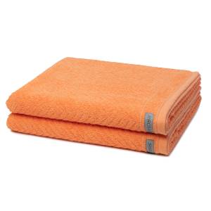 Smart Duschtuch-Set (2er-Set) Orange