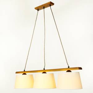 Lustre suspension BEVERELY Marron - Bois manufacturé - 90 x 89 x 90 cm