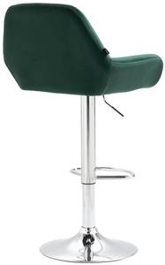 Tabouret de bar Braga Lot de 2 Vert foncé